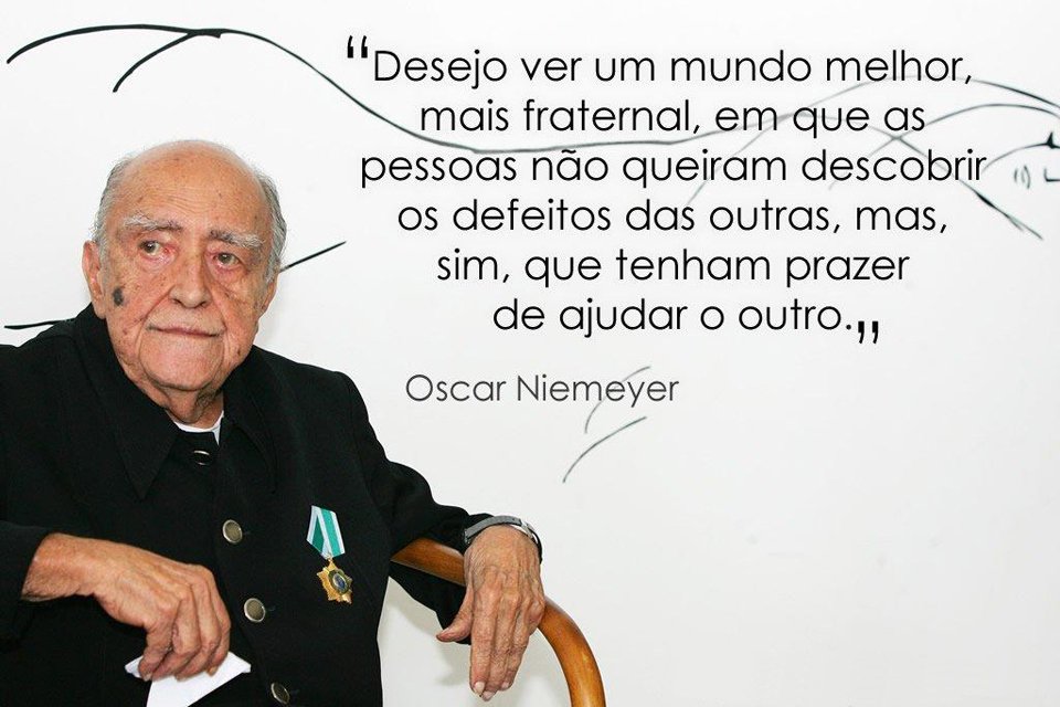 A inscrivel história do Arquiteto Oscar Niemeyer  - A História do Arquiteto Oscar Niemeyer